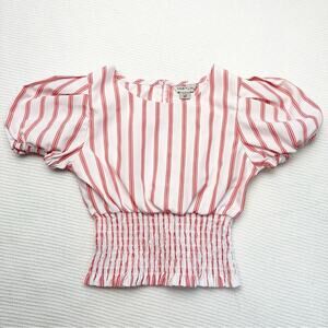 Habitual Kids stretch striped blouse top Sz 3t